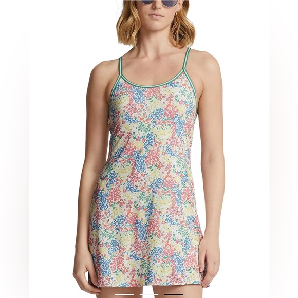 RLX Golf Ralph Lauren Dress Women’s Small Floral Jersey Active Athleisure Active - Picture 1 of 11